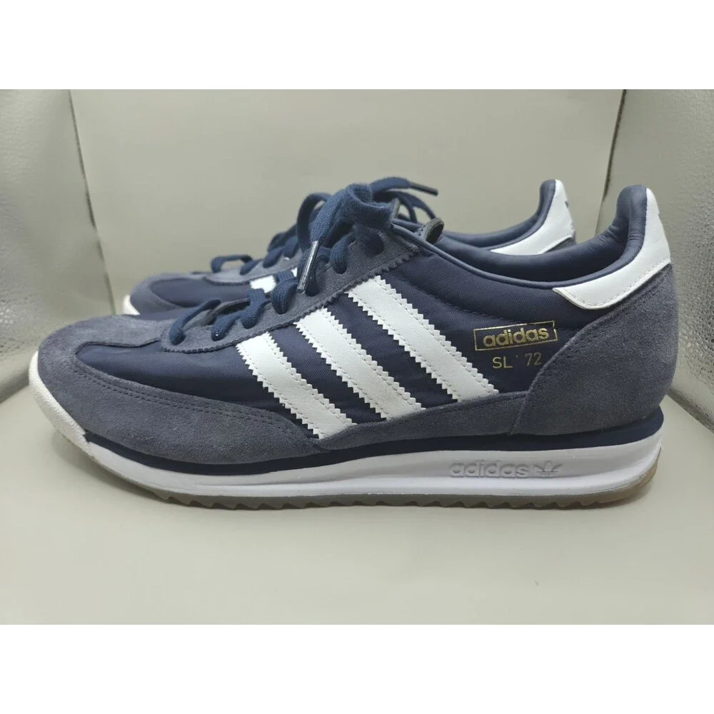 Adidas SL 72 RS Night Indigo Cloud White Shadow Navy Mens 9.5 Blue IH8017 VNDS